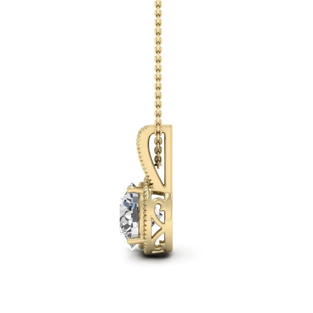 2.81 d.e.w cts Laryssa Moissanite Necklace