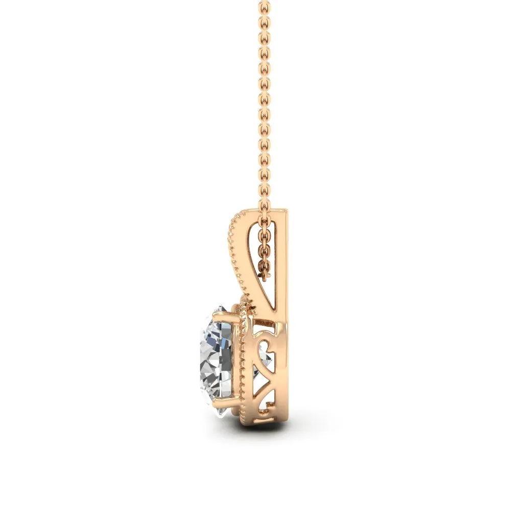 2.81 d.e.w cts Laryssa Moissanite Necklace