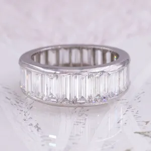 6 Carat Baguette Diamond Eternity Band