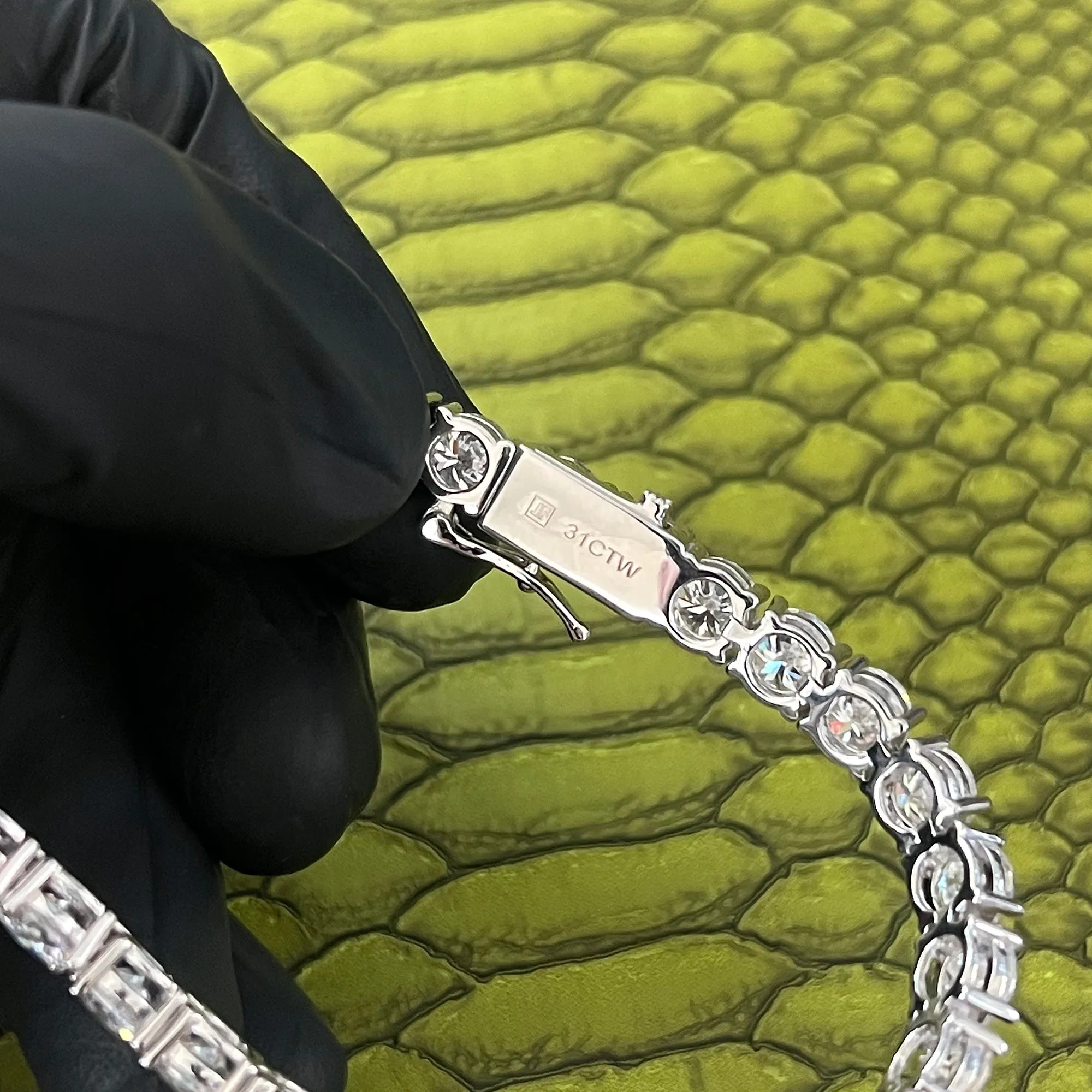 6.5MM Premium VVS Moissanite Tennis Bracelet