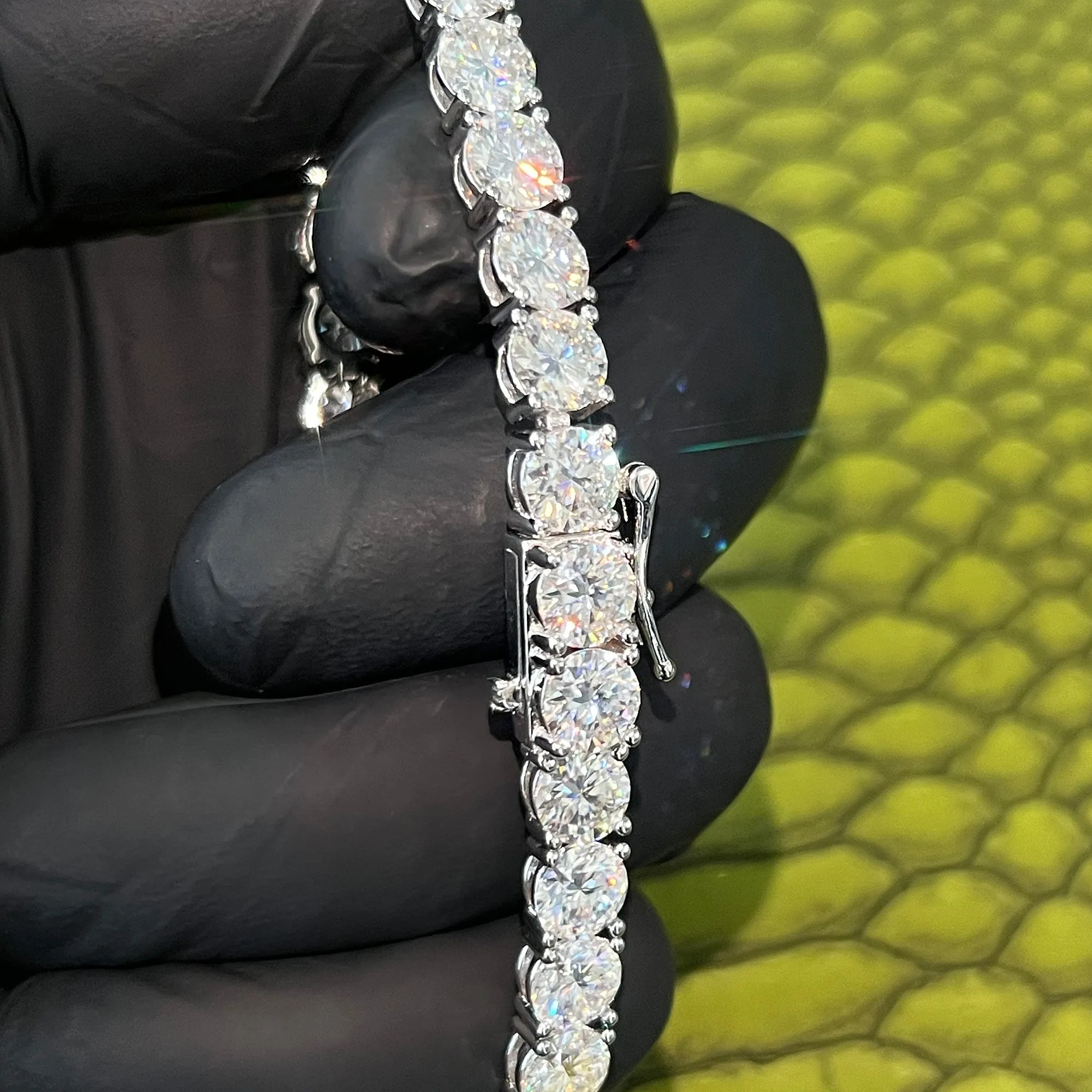 6.5MM Premium VVS Moissanite Tennis Bracelet