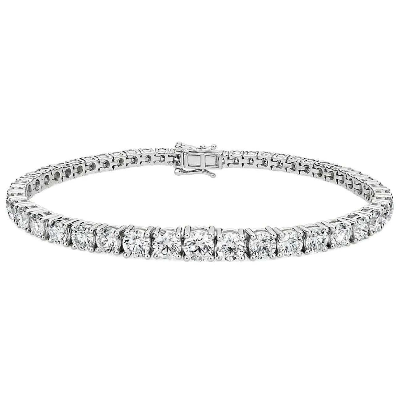 6.62CTW DIAMOND TENNIS BRACELET