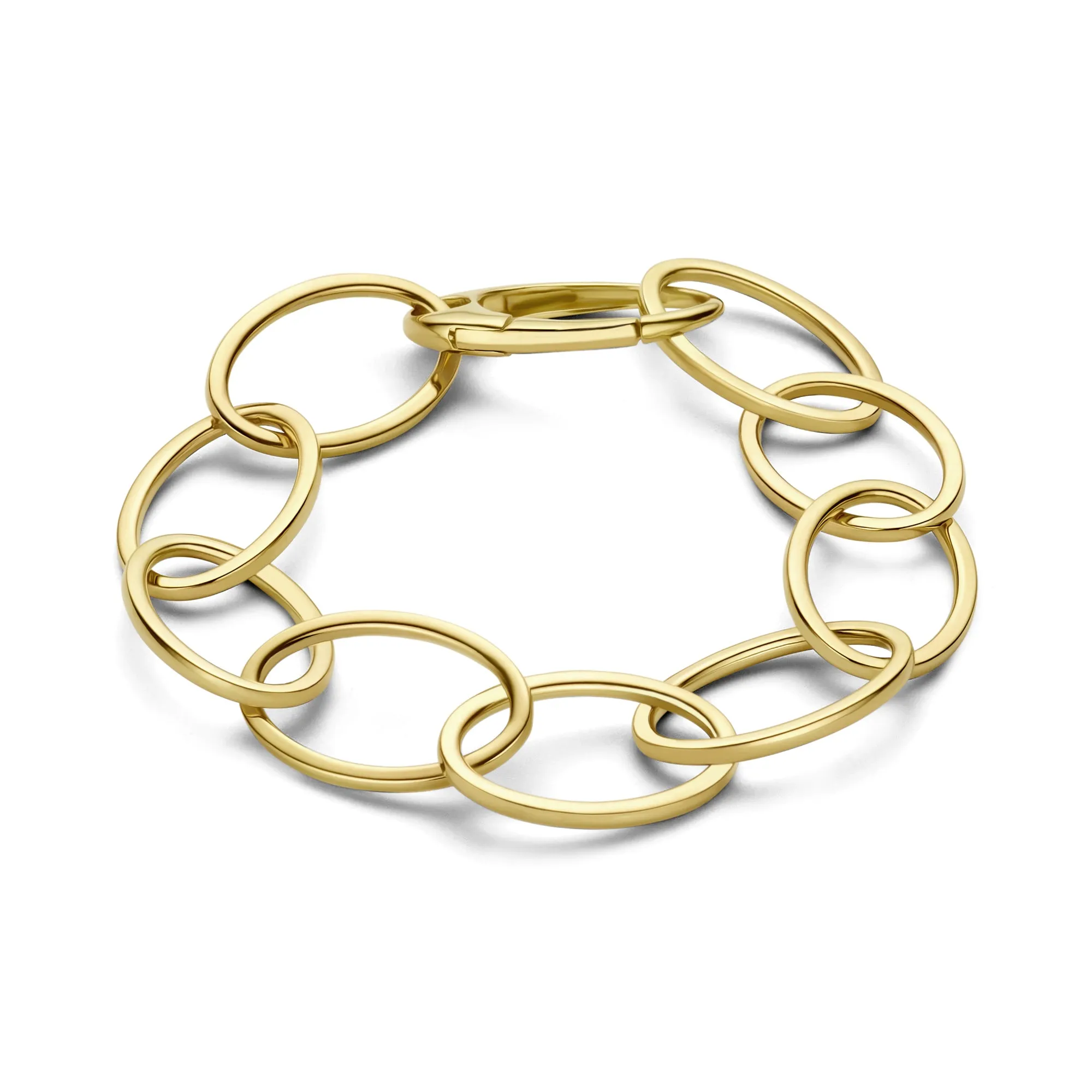 Aidee Annette 14 karat gold link bracelet