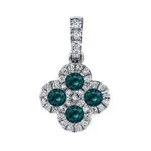Alexandrite & Diamond Pendant