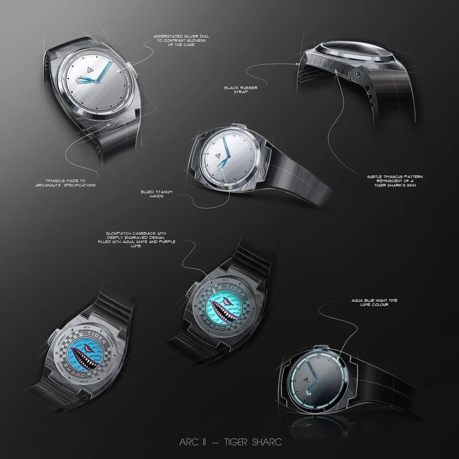 Arcanaut Experimental Arc II Tiger Sh’arc (Sold Out)
