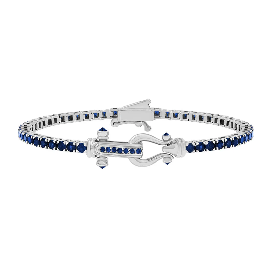 Atolyestone Iconic Tennis Bracelet in Silver