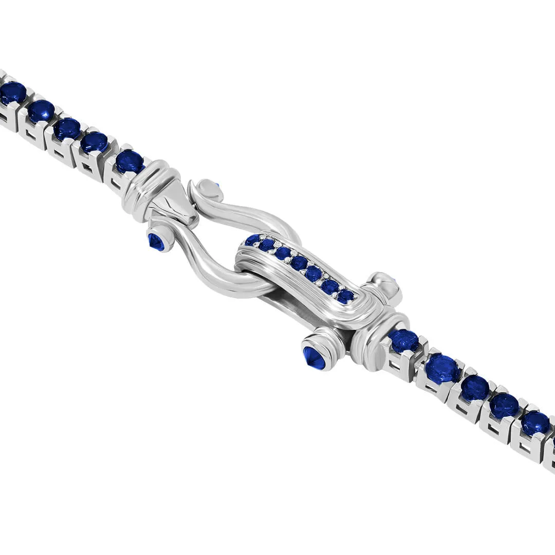Atolyestone Iconic Tennis Bracelet in Silver