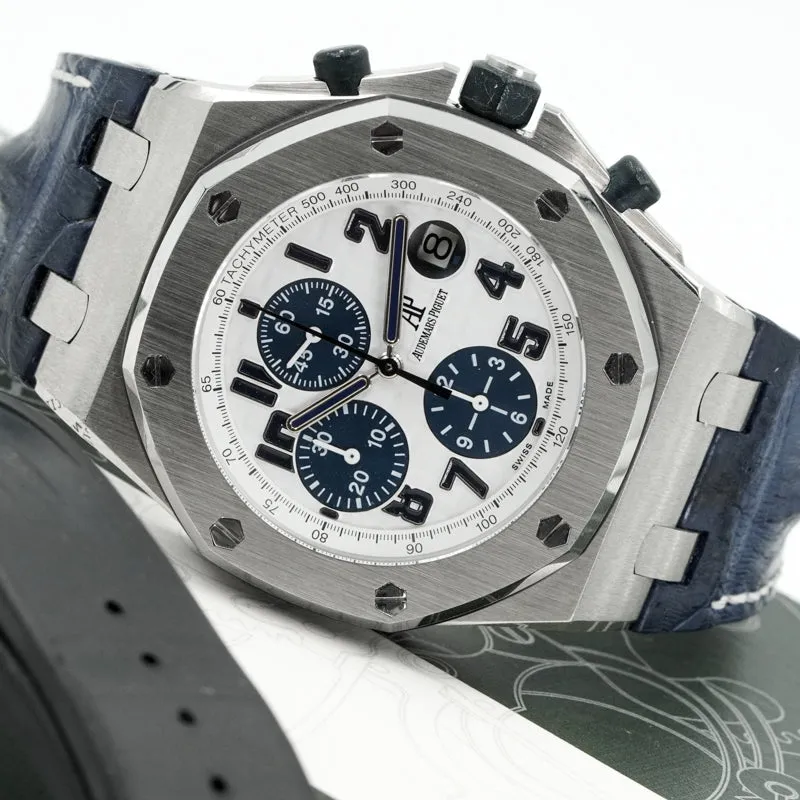 Audemars Piguet 26170 Royal Oak Offshore Chronograph Navy 42mm '09 Papers Only