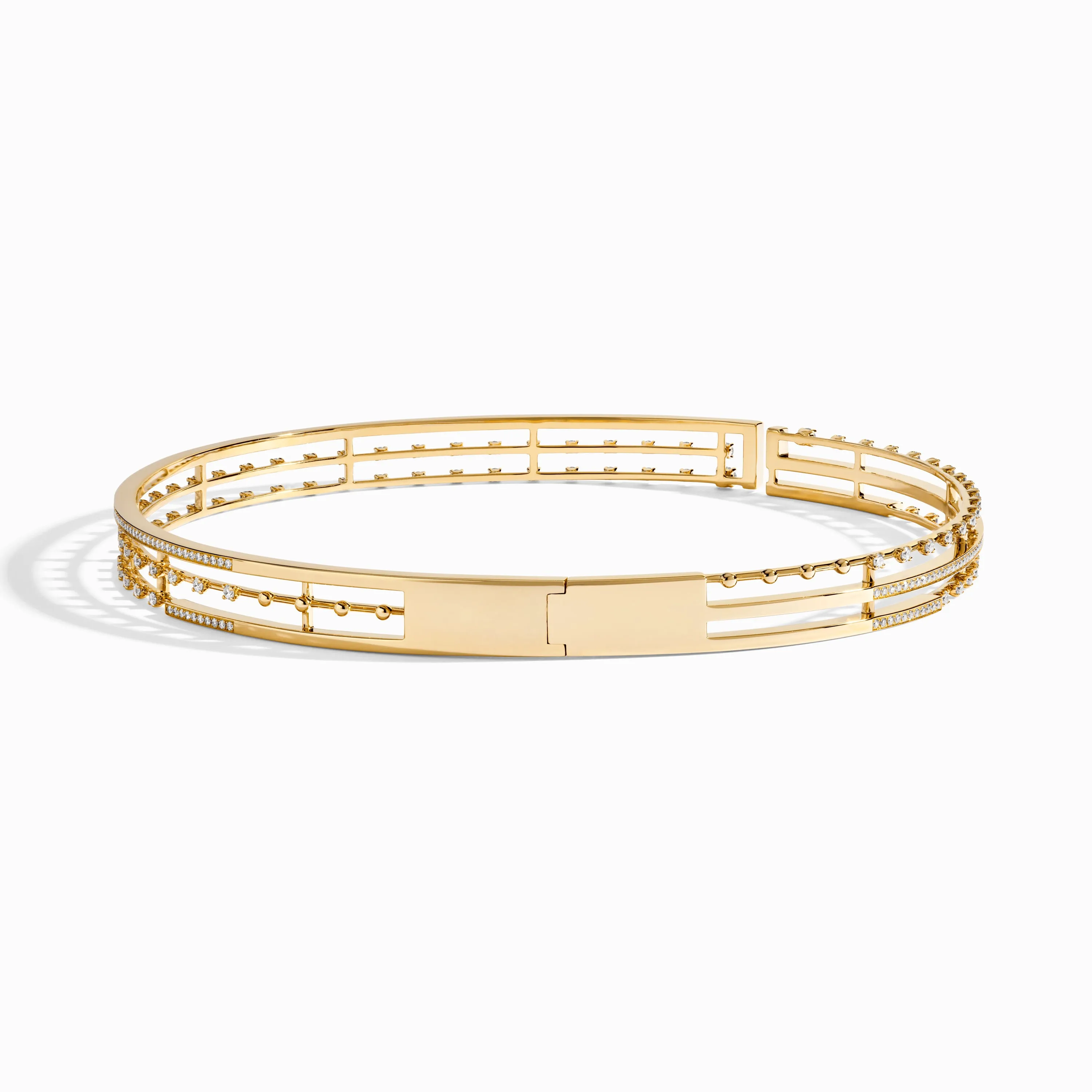 Avenues Open Hinged Collar Necklace