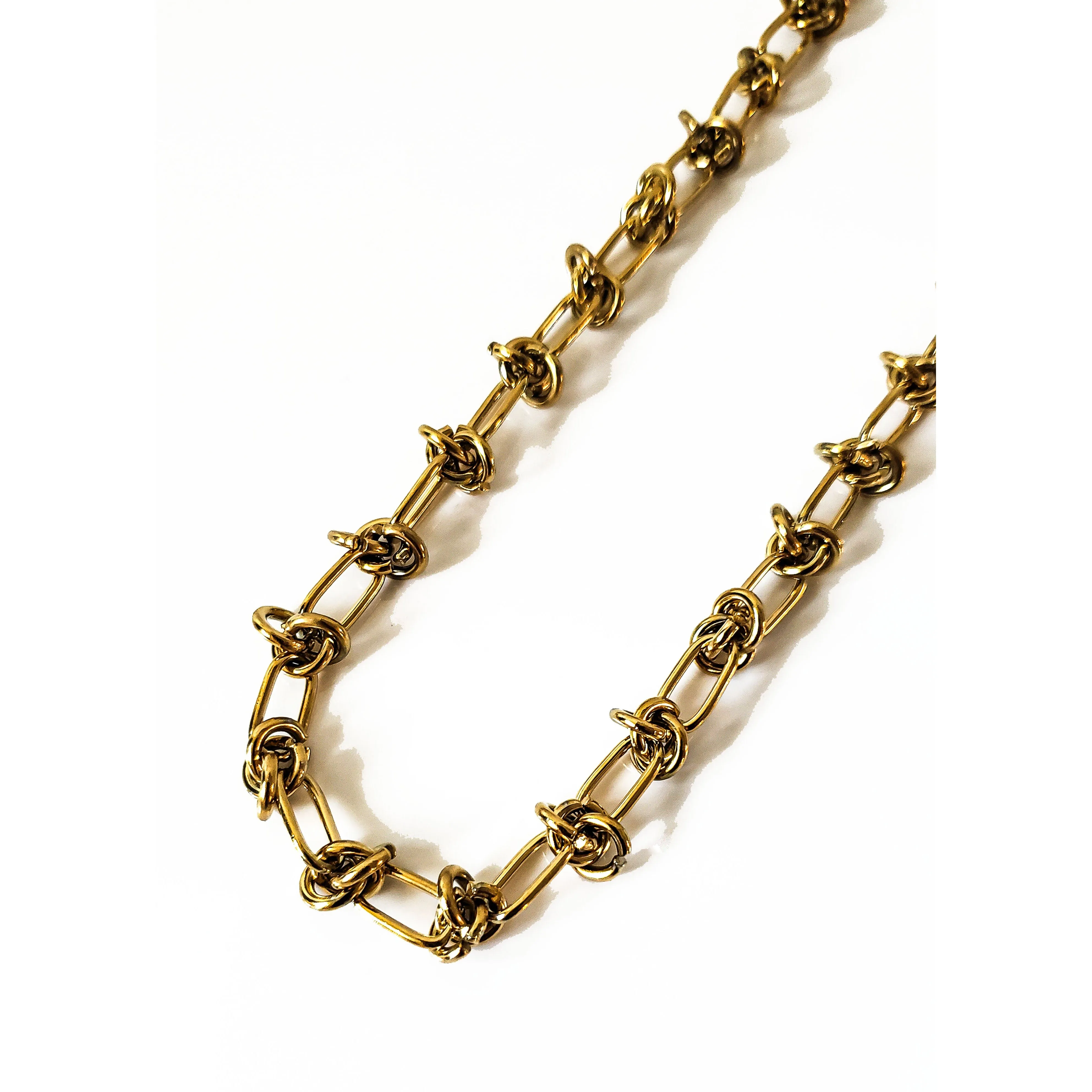 Bailey 18K Gold Barbed Knot Collar Necklace
