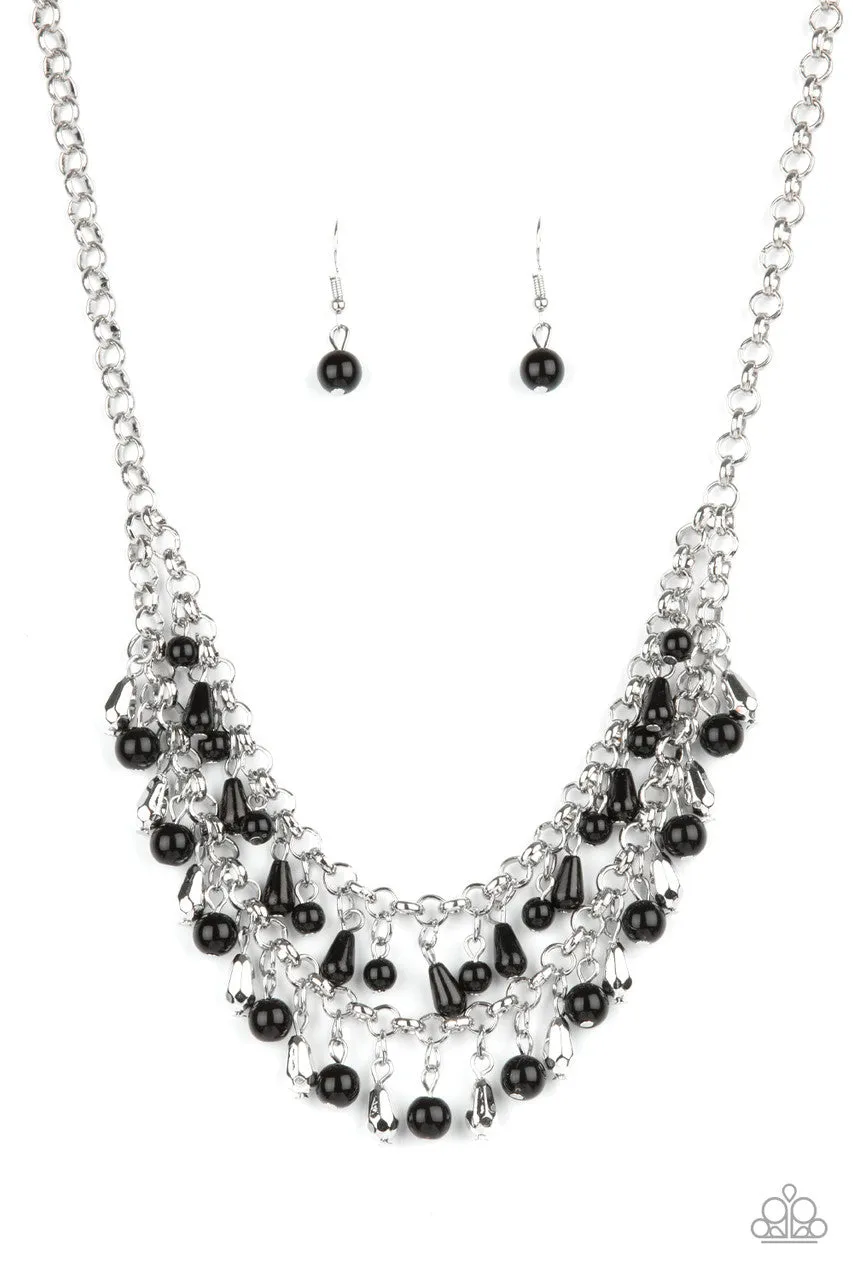 Big Money Black Paparazzi Necklace