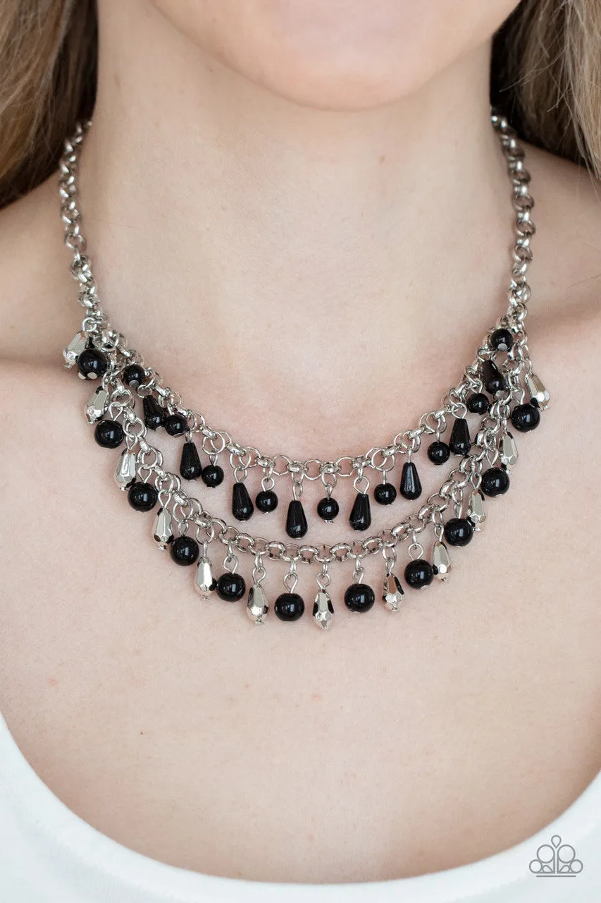 Big Money Black Paparazzi Necklace