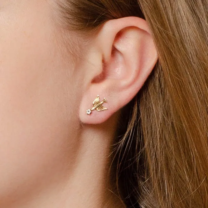 Bird Earrings | Sparrow Earrings