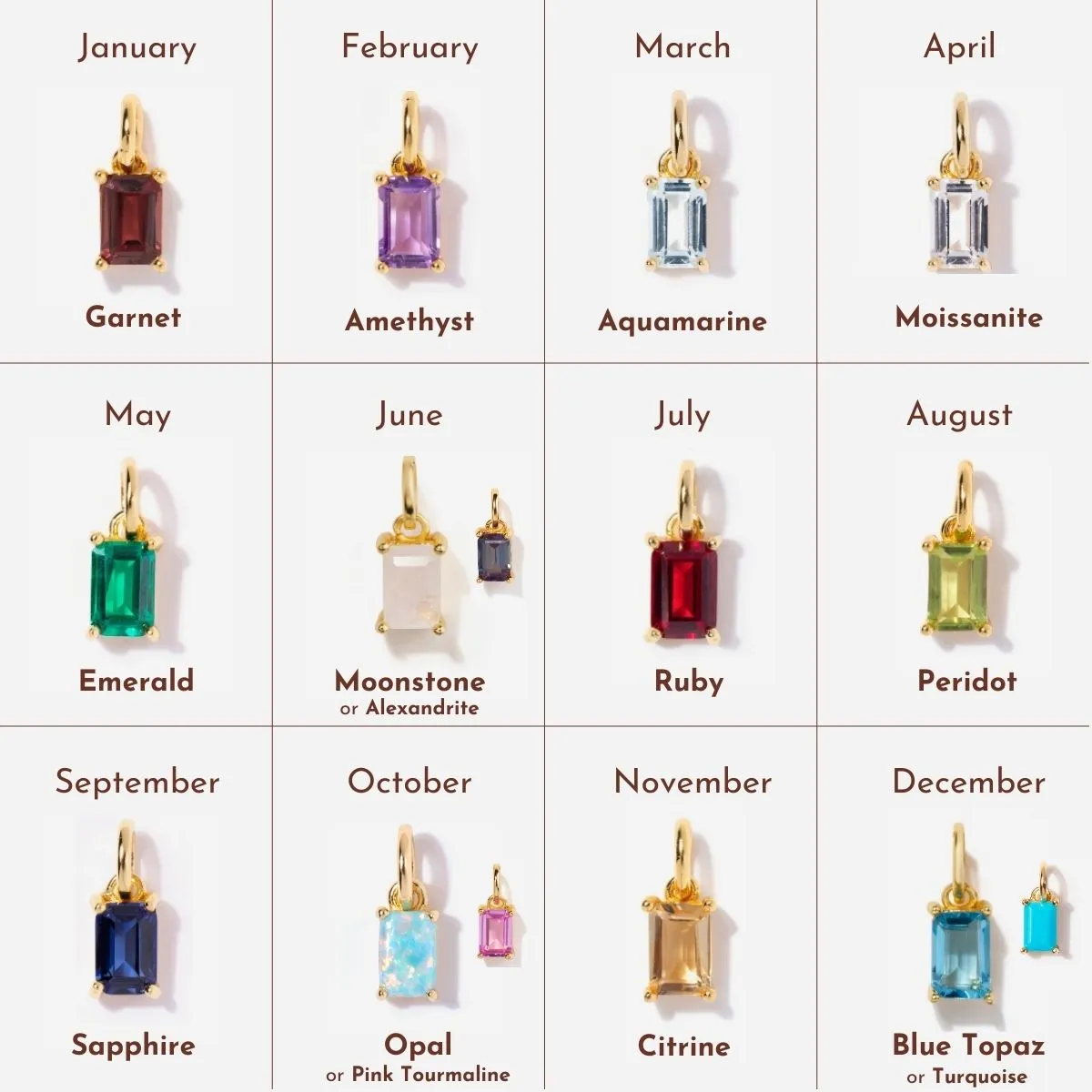 Birthstone Necklace - July
