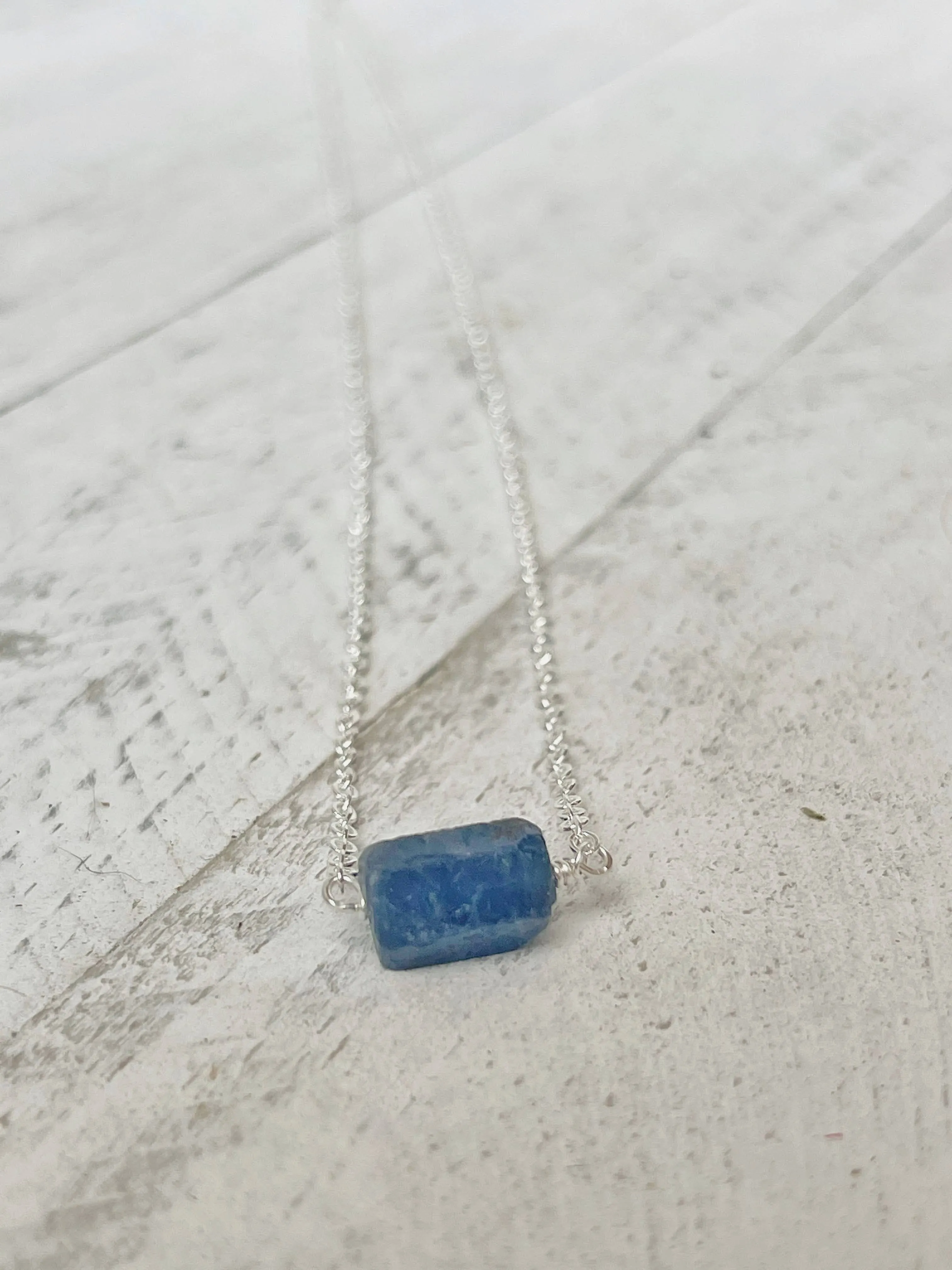 Birthstone Necklace - September - Sapphire