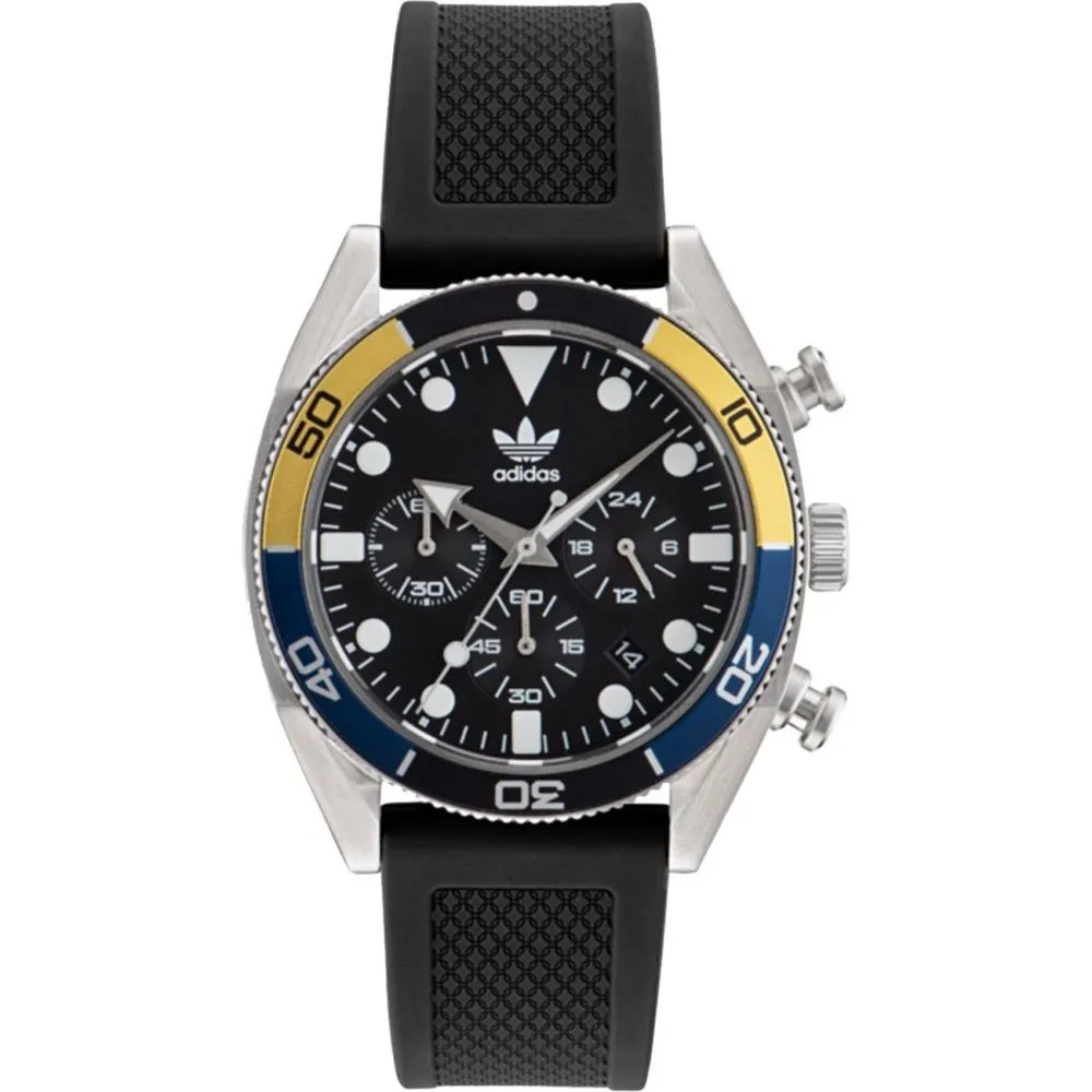 Black Silicone Watch