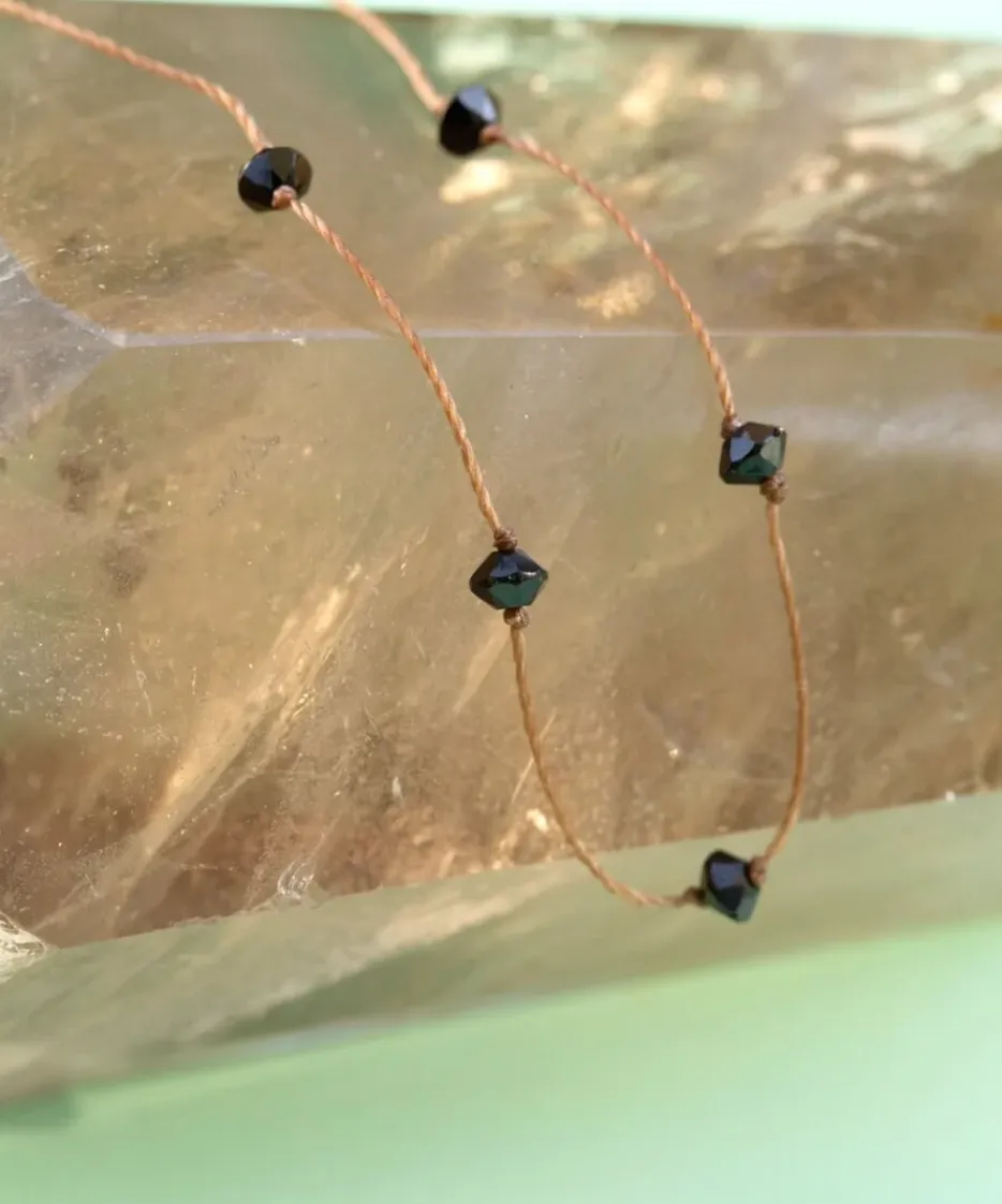Black Spinel Celestial Necklace for Believe