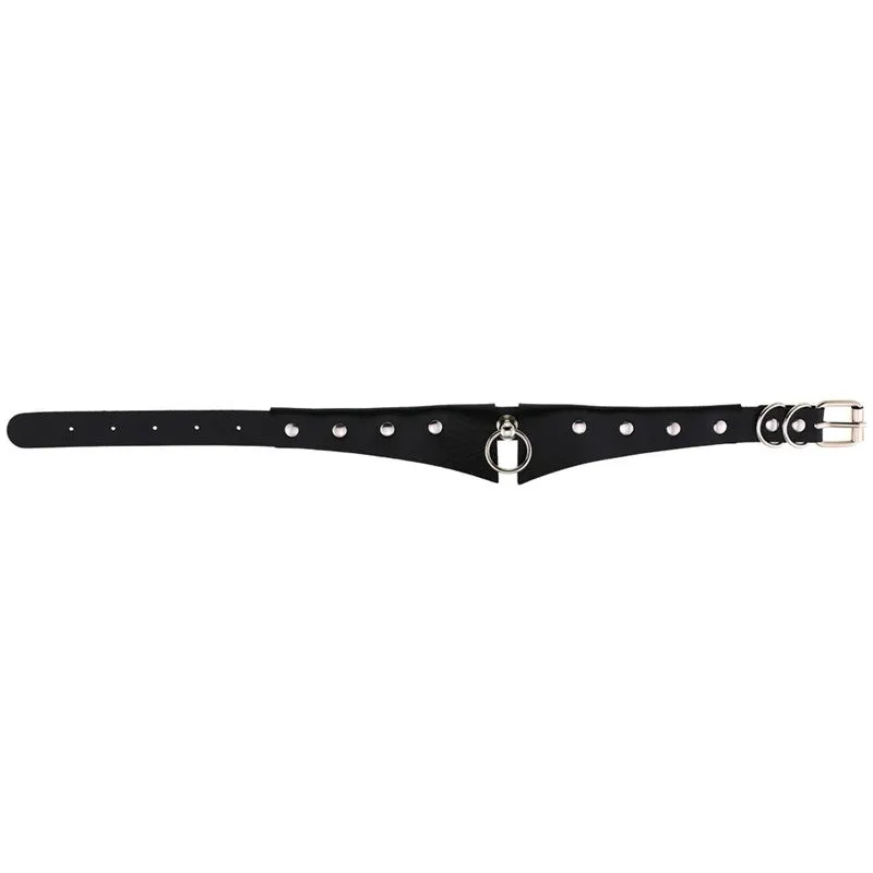 BLACK/RED/WHITE/PINK PUNK COLLAR CHOKERS UB3178