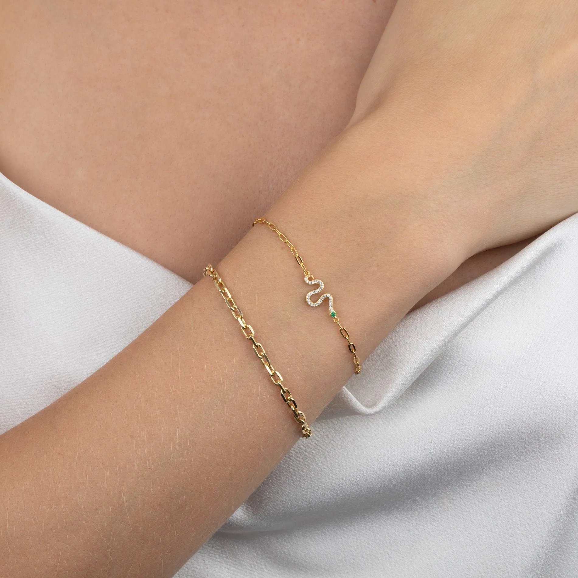 Box Link Bracelet