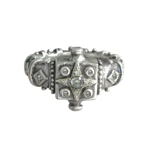 Box Star Diamond Ring