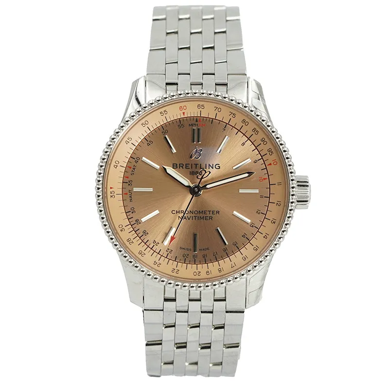Breitling Navitimer Automatic 35mm Copper Dial - A17395201K1A1