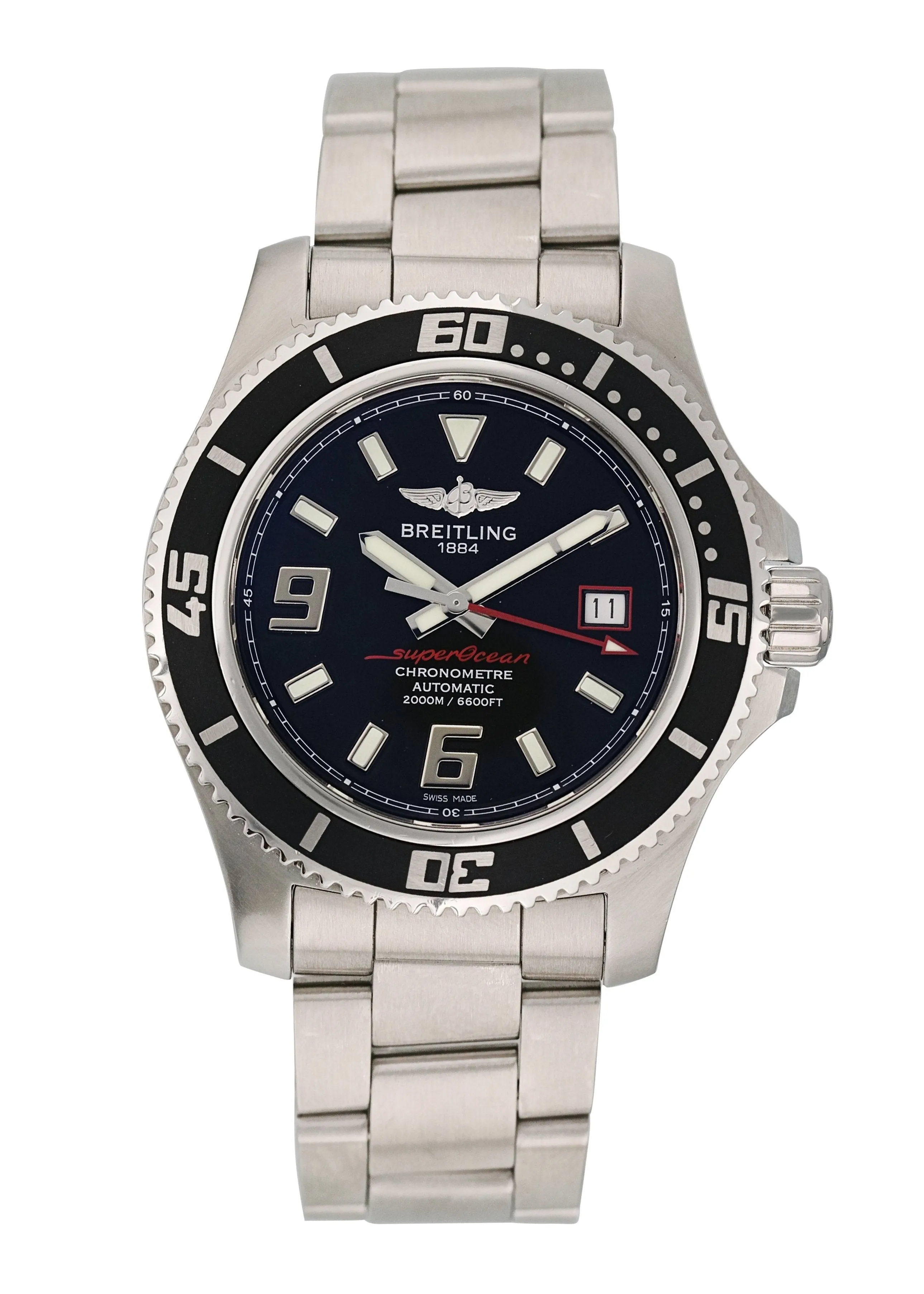 Breitling Superocean  A17391 Mens Watch Original Papers