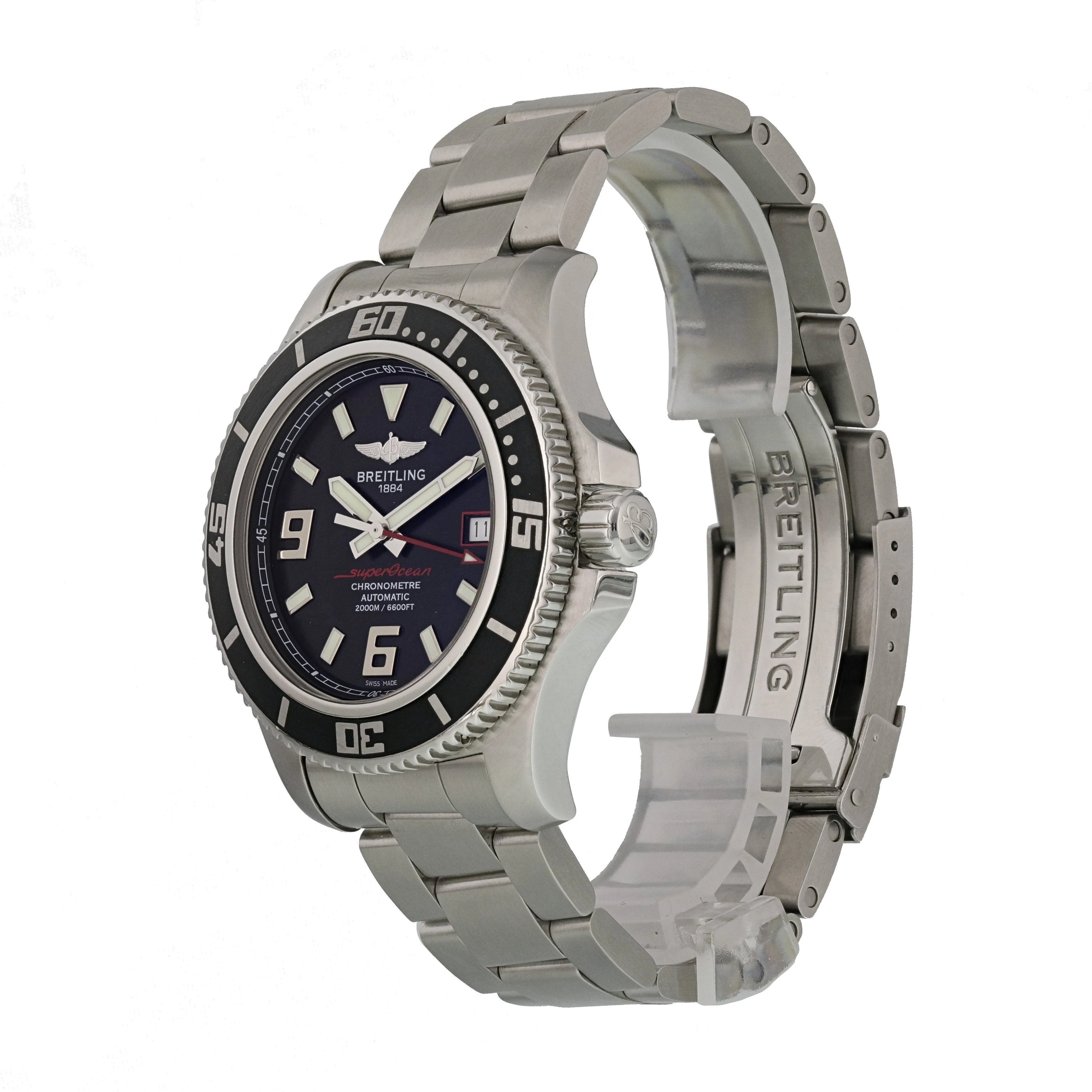 Breitling Superocean  A17391 Mens Watch Original Papers