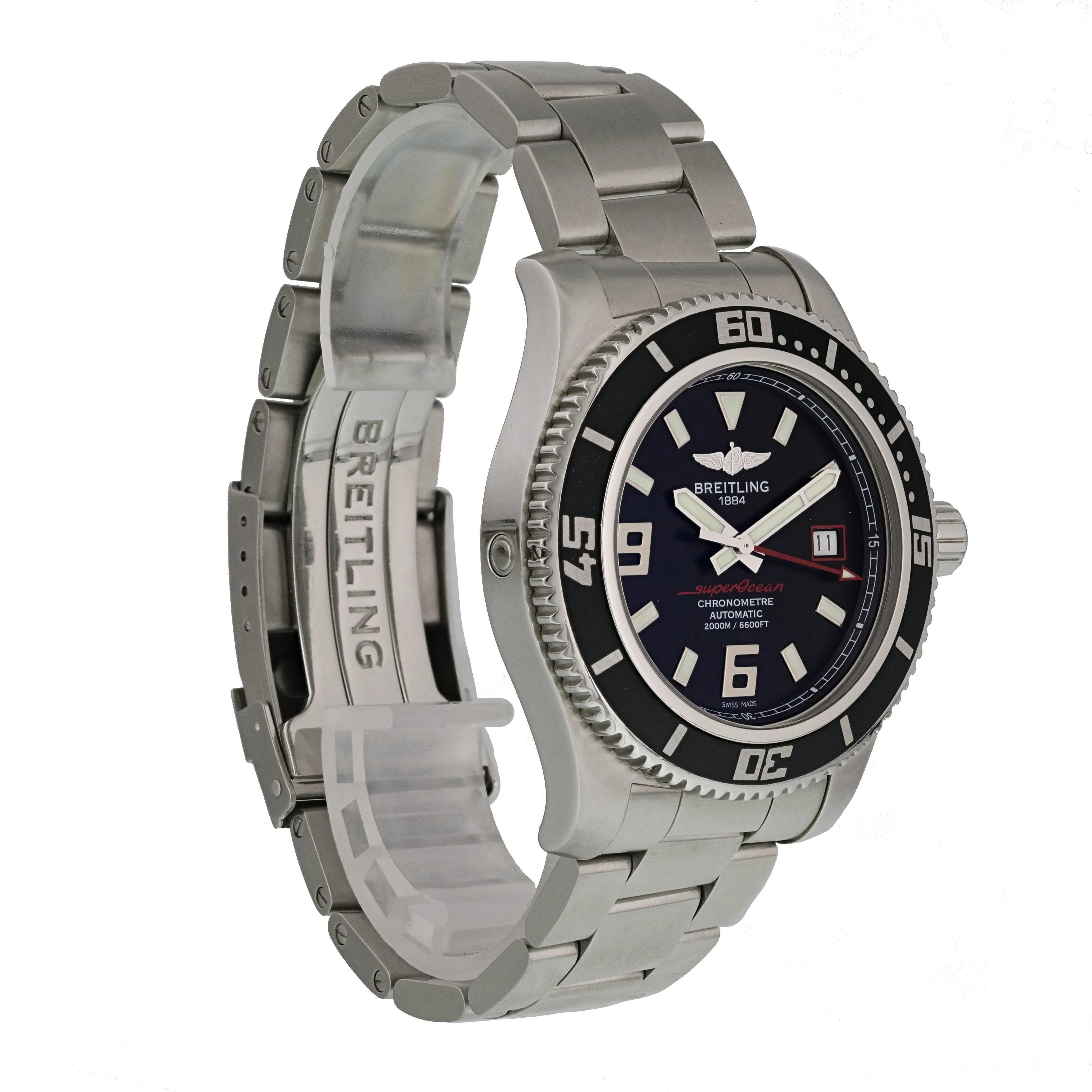 Breitling Superocean  A17391 Mens Watch Original Papers