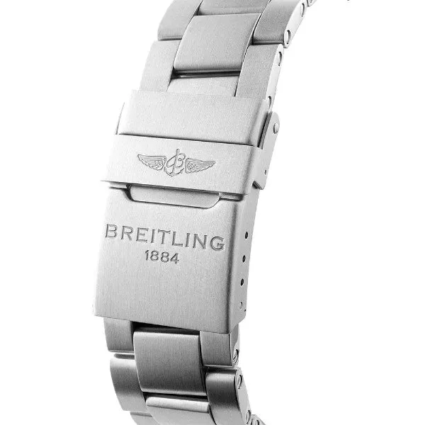 Breitling Superocean II Silver Stainless Steel Blue Dial Automatic Watch for Gents - A17392D8/C910/162A