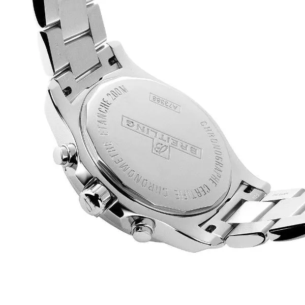 Breitling Superocean II Silver Stainless Steel Blue Dial Automatic Watch for Gents - A17392D8/C910/162A