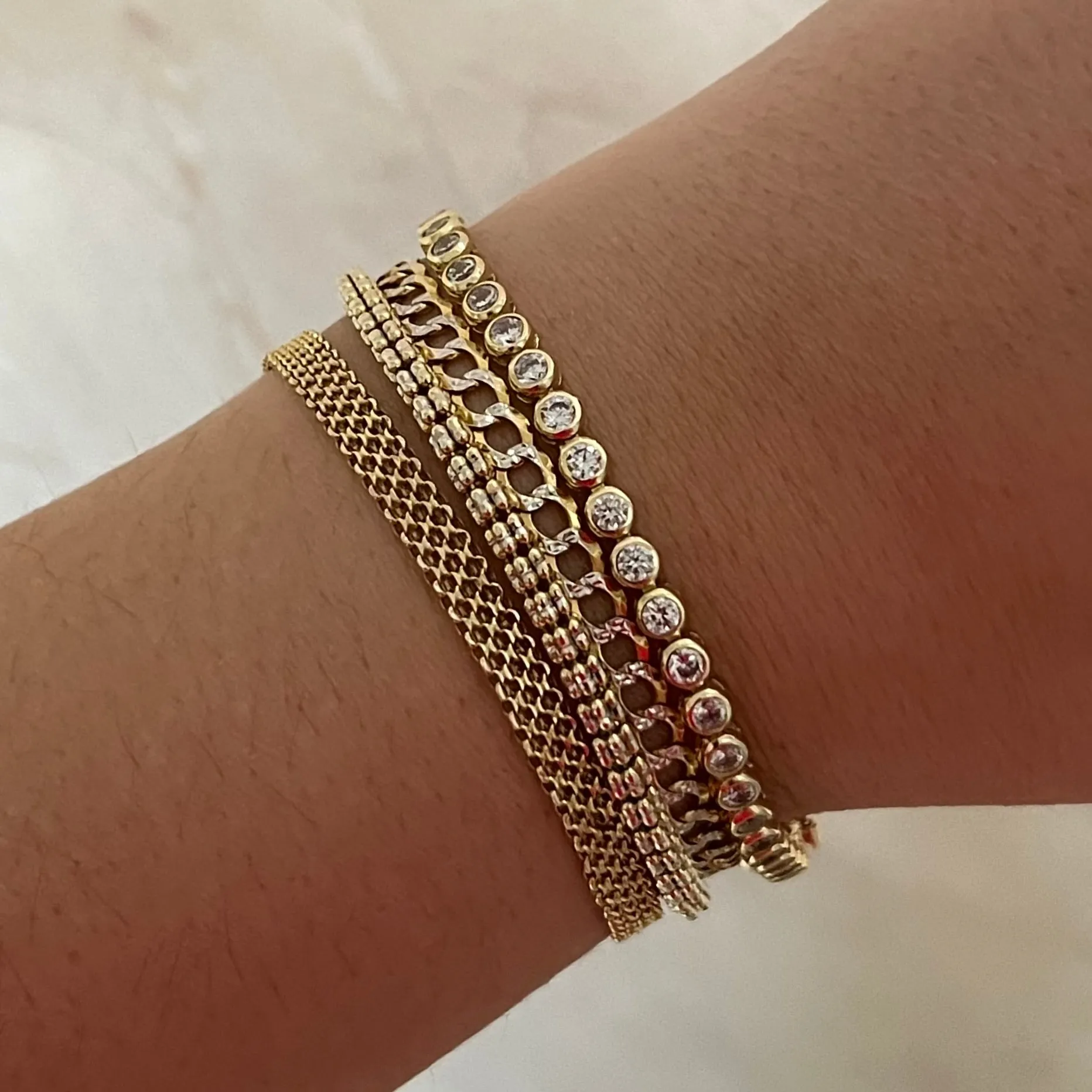 Bubble Tennis Bracelet
