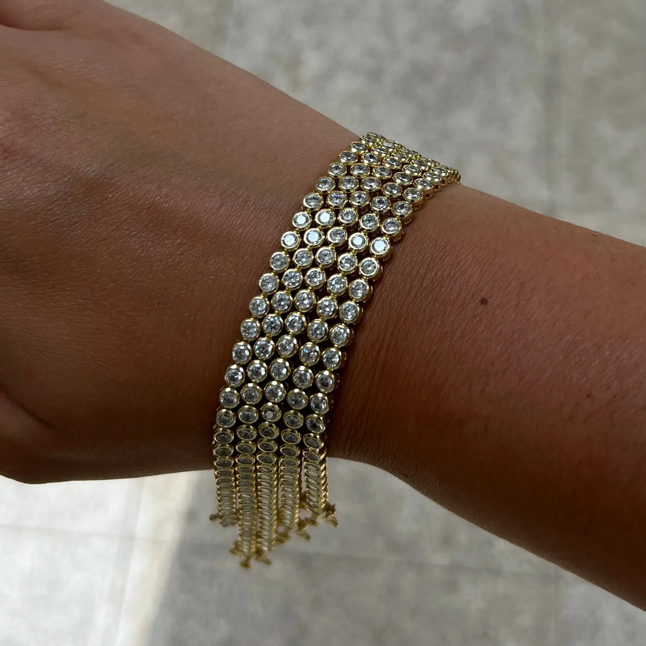 Bubble Tennis Bracelet
