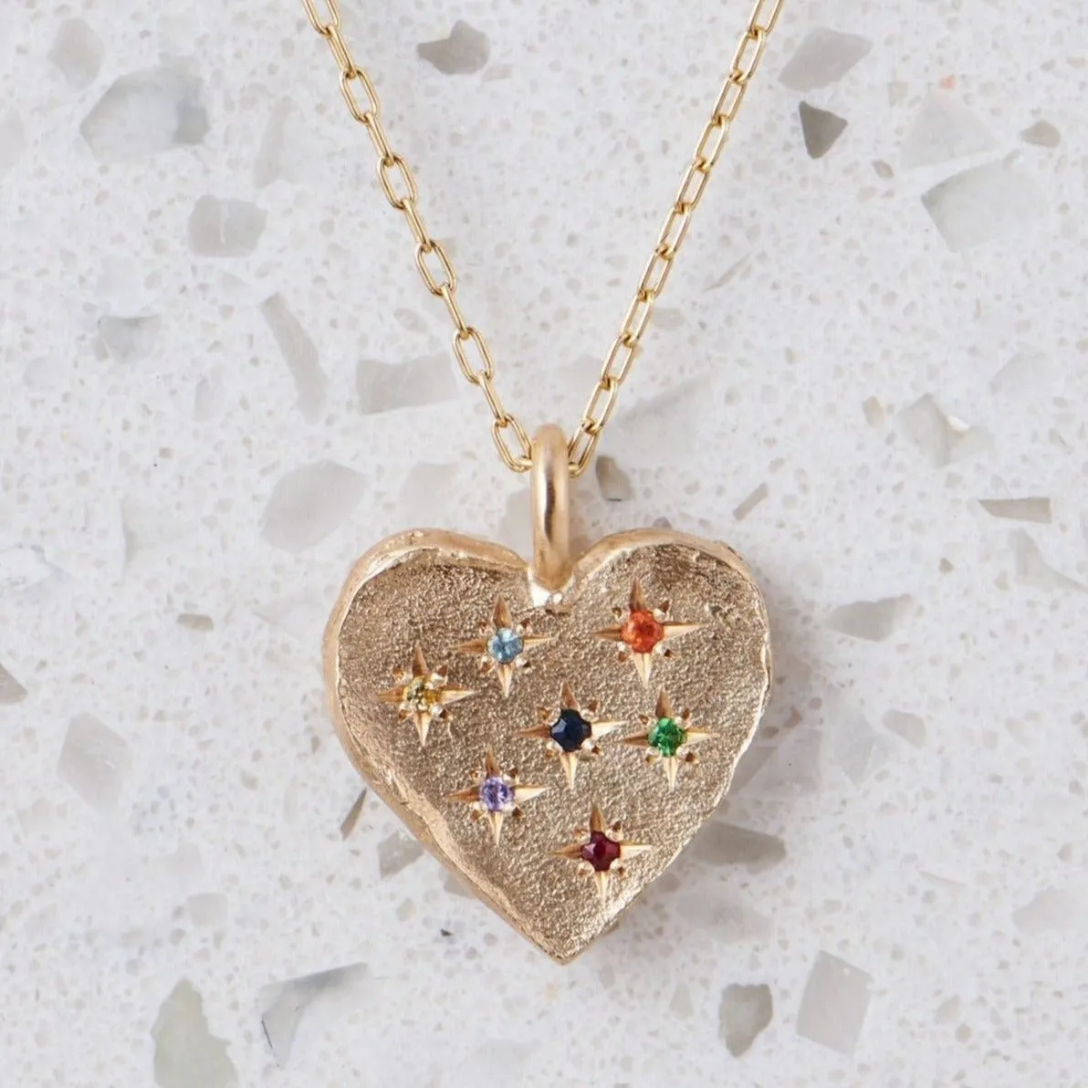 Carnivale Big Heart Necklace