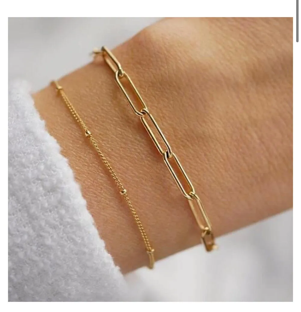 CC CHAIN BRACELET