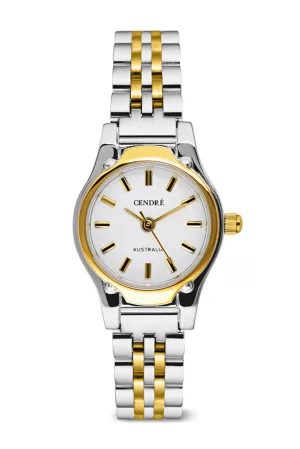 CENDRE ISOBEL WATCH - SILVER/GOLD TWO TONE