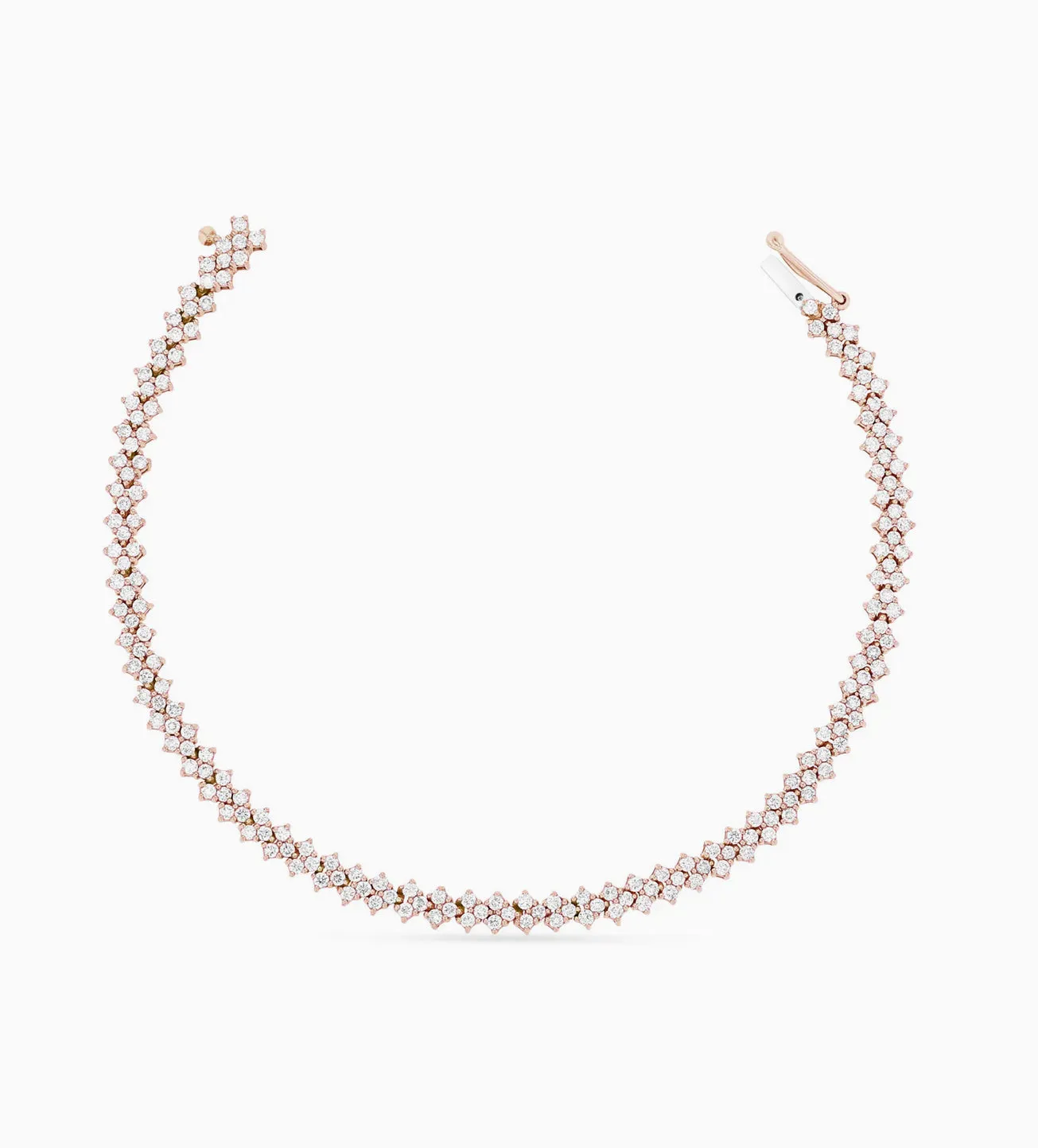 Chevron Tennis Bracelet