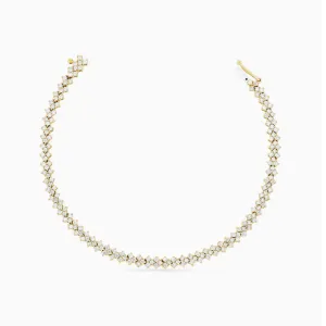 Chevron Tennis Bracelet