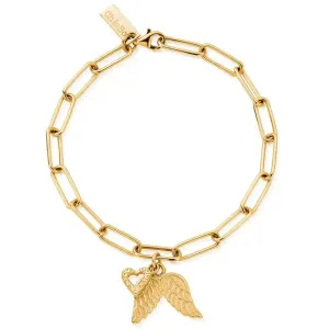 ChloBo Link Chain Love & Guidance Bracelet - Gold