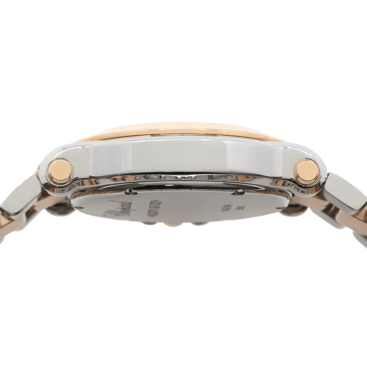 Chopard Stainless Steel 18K Rose Gold Happy Sport 278509-6003