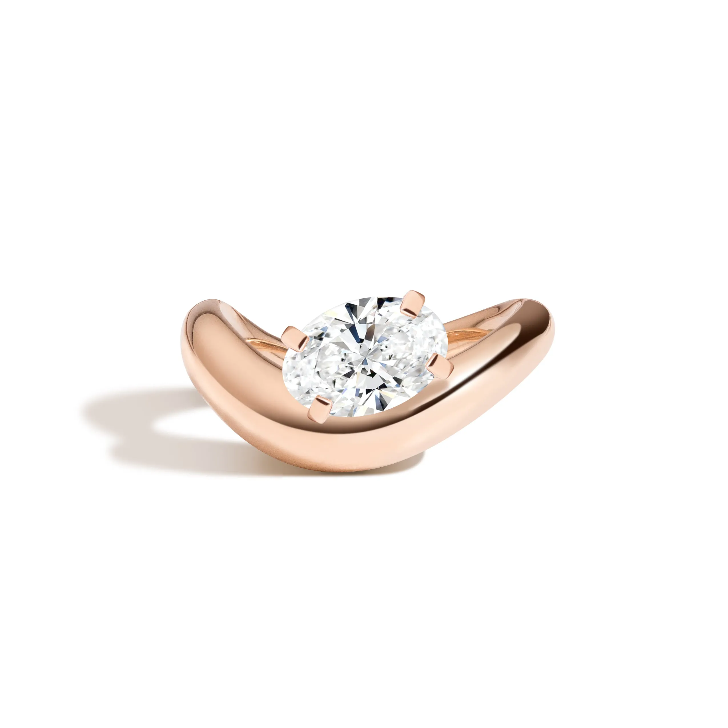 Cloud Oval Ring