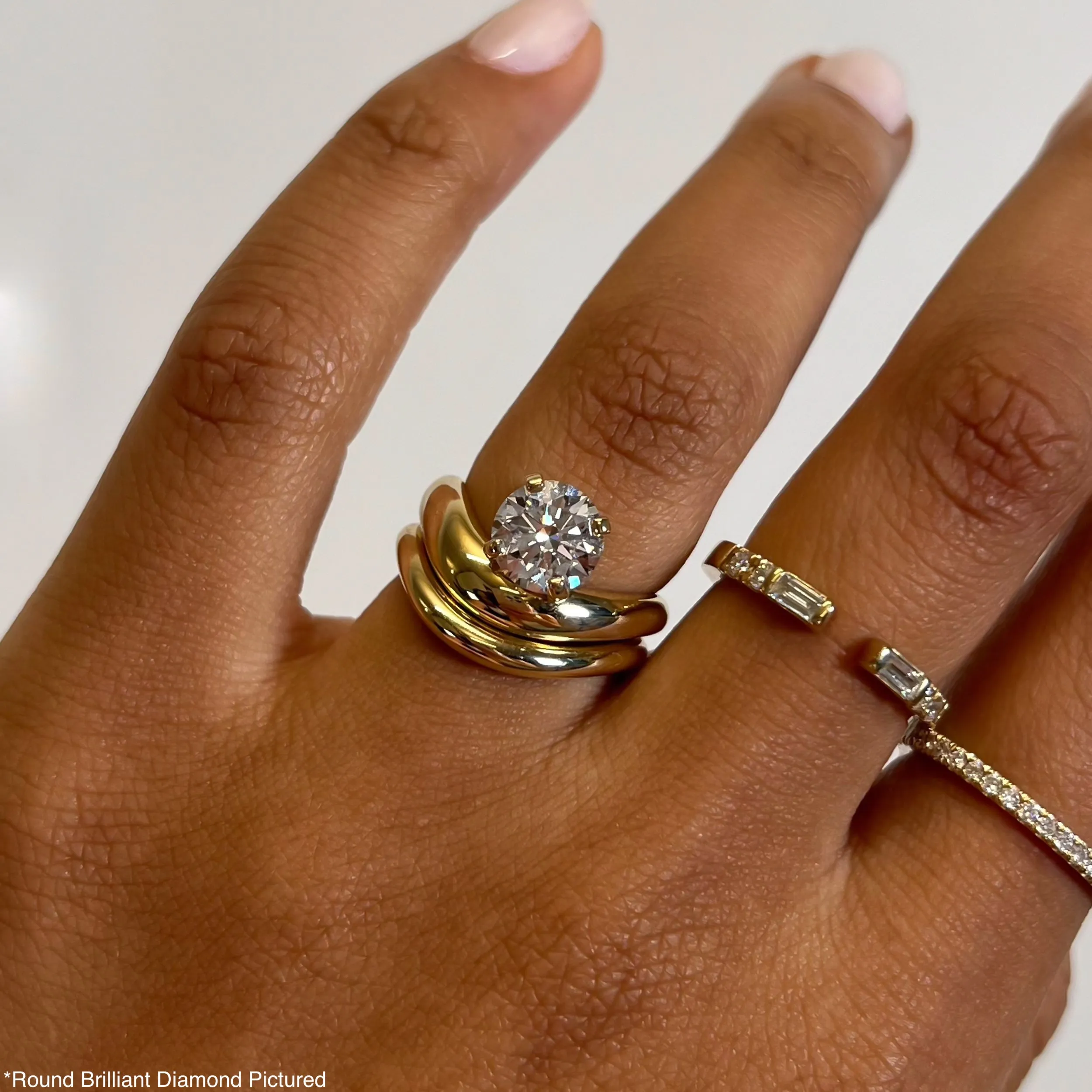 Cloud Oval Ring