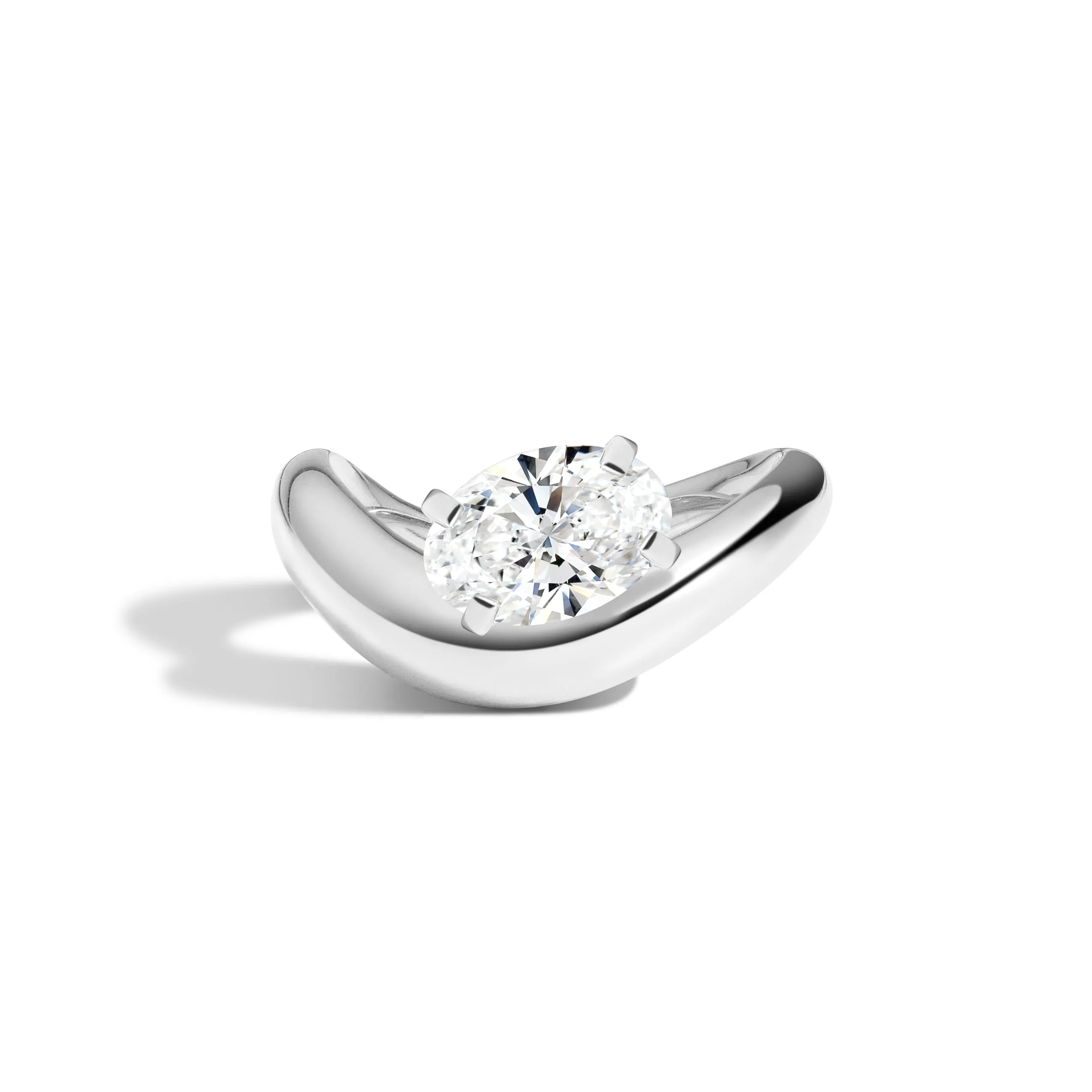 Cloud Oval Ring