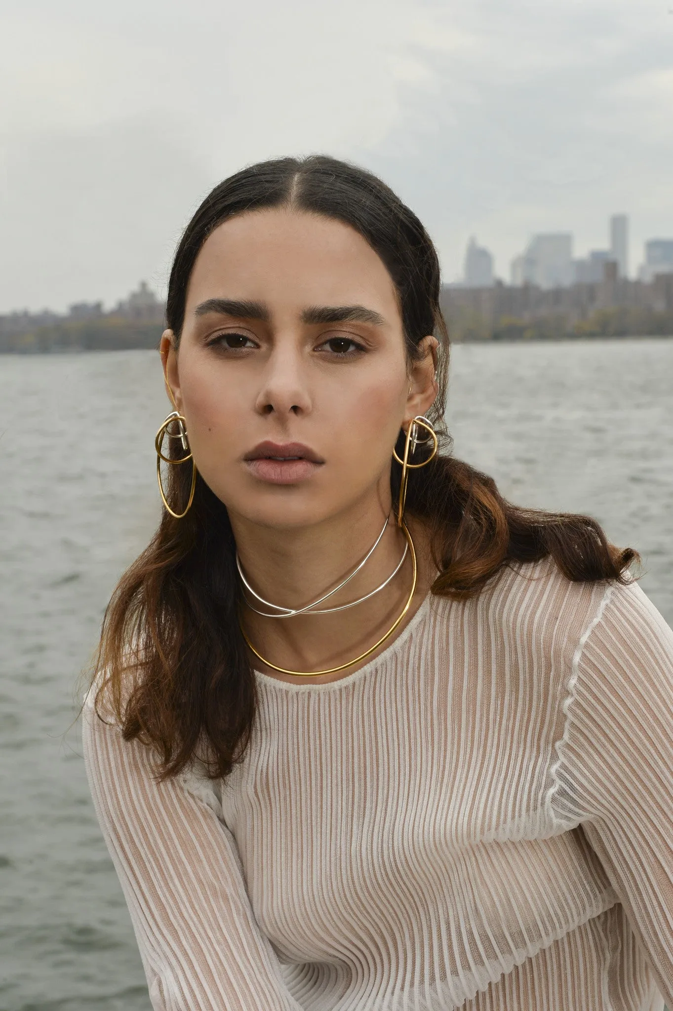 Core Collar in Gold