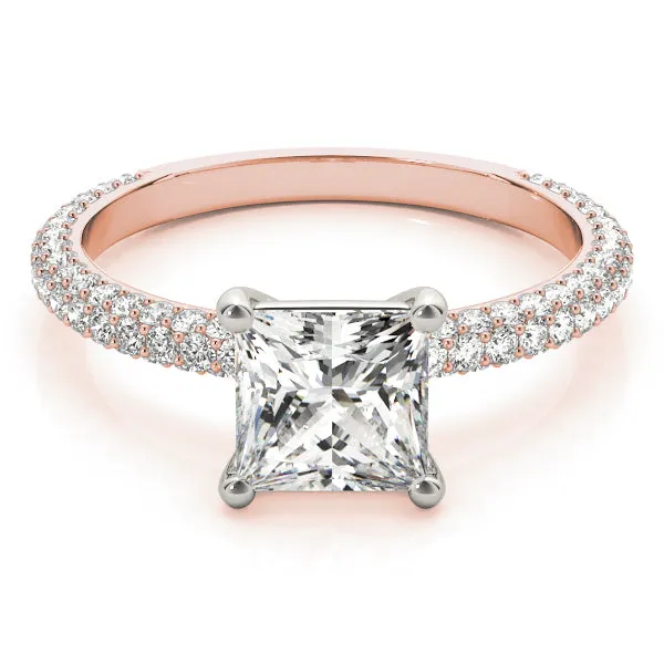 Corinthia Pavé Diamond Engagement Ring