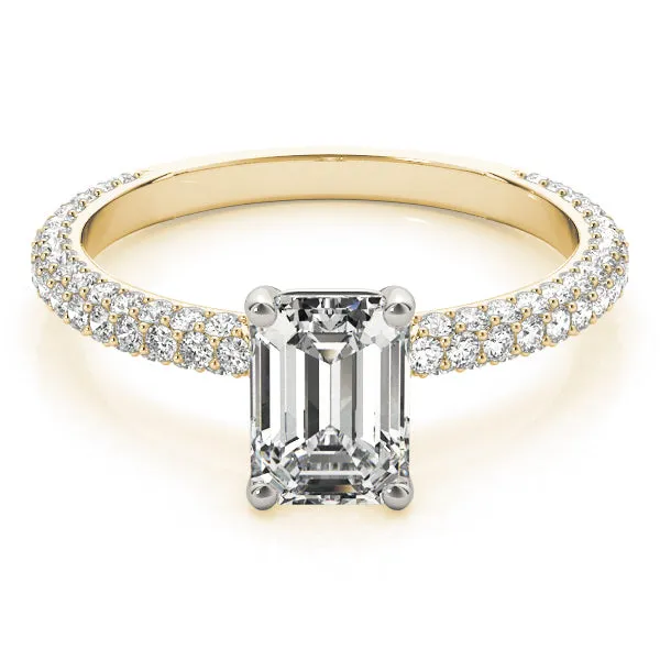 Corinthia Pavé Diamond Engagement Ring