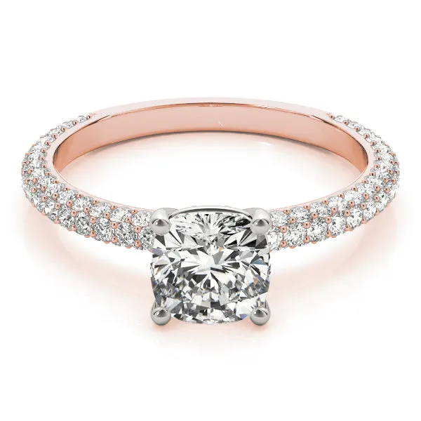 Corinthia Pavé Diamond Engagement Ring