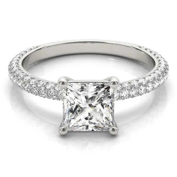 Corinthia Pavé Diamond Engagement Ring