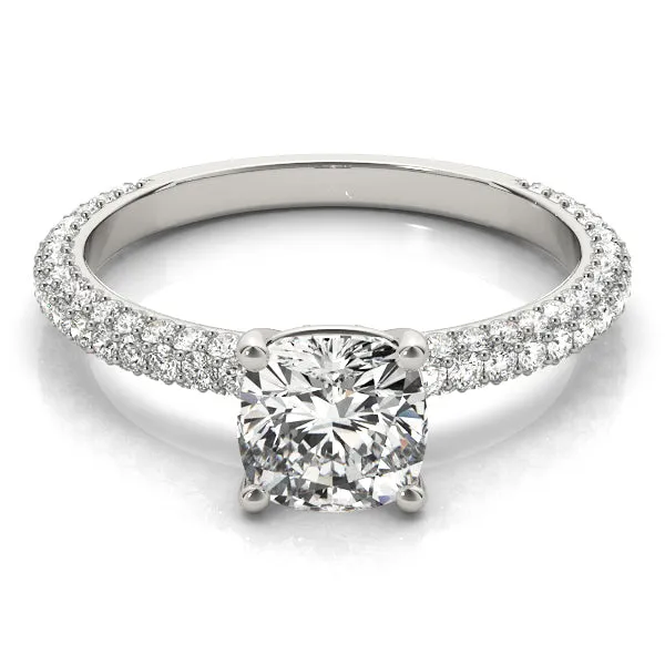 Corinthia Pavé Diamond Engagement Ring