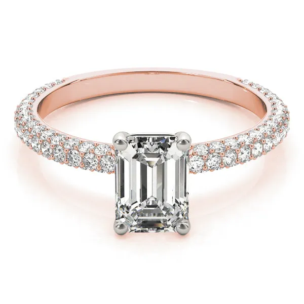 Corinthia Pavé Diamond Engagement Ring