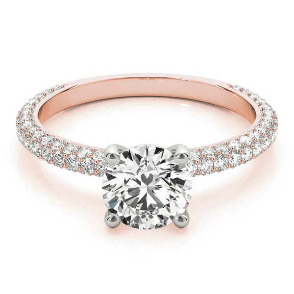 Corinthia Pavé Diamond Engagement Ring